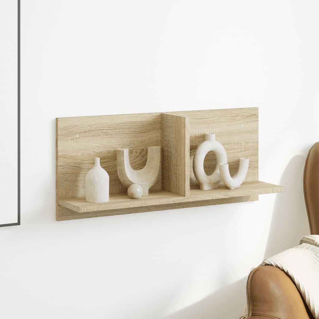 Wall Cabinet 70x16.5x30 cm Sonoma Oak Engineered Wood