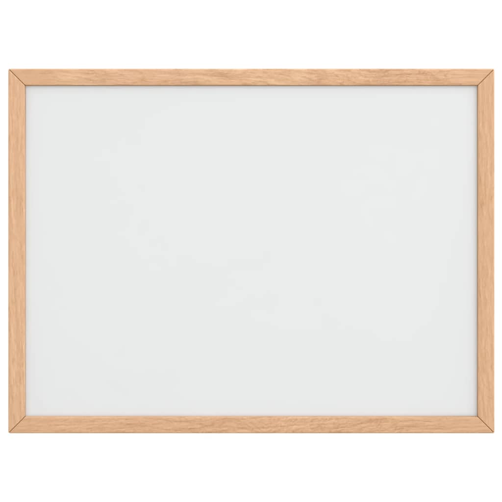 Magnetic Whiteboard with Solid Pine Wood Frame 40x30 cm
