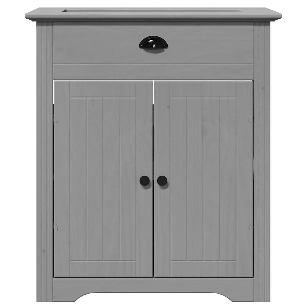 Bathroom Sink Cabinet BODO Grey 70x35x80 cm