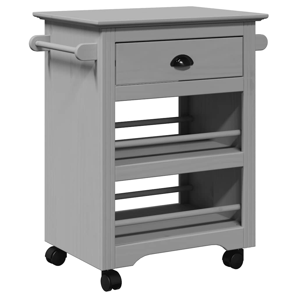 Kitchen Trolley BODO Grey 67.5x45x80 cm