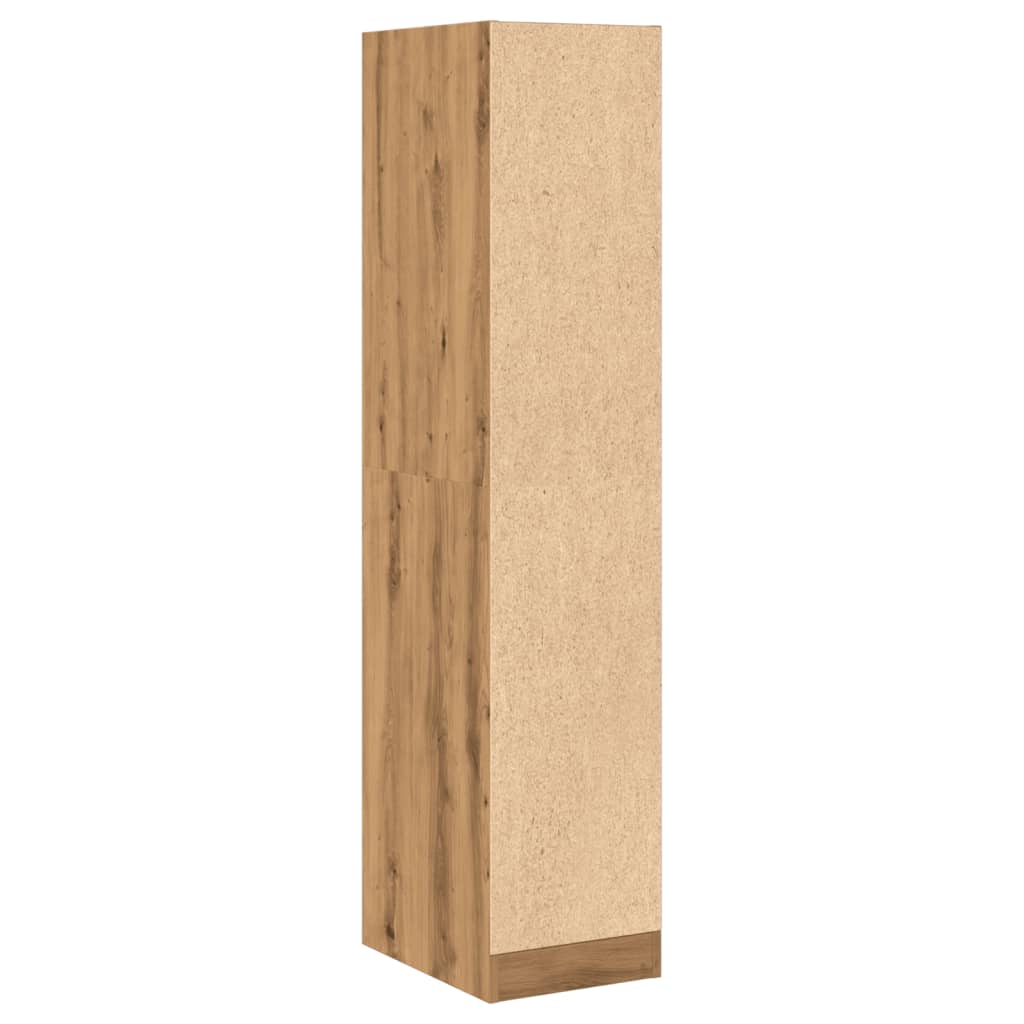Apothecary Cabinet Artisian Oak 30x41x144.5 cm Engineered Wood