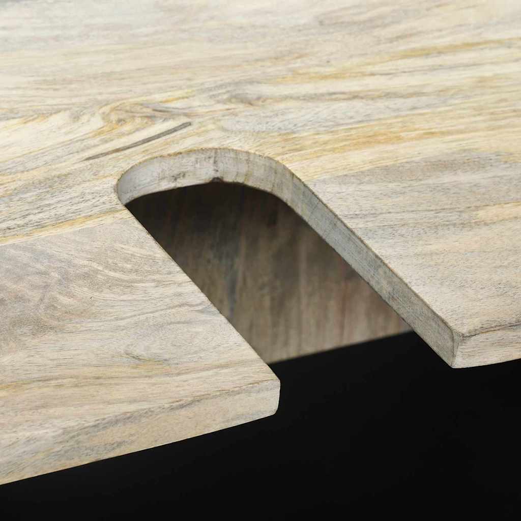 Bathroom Furniture Set with Drawer with Door 5 pcs Walnut brown