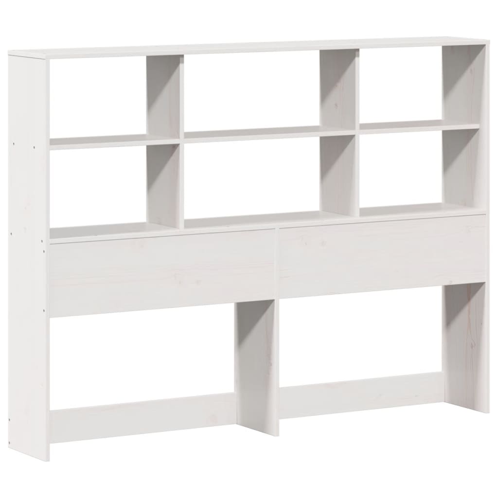 Bed Frame without Mattress White 140x200 cm Solid Wood Pine