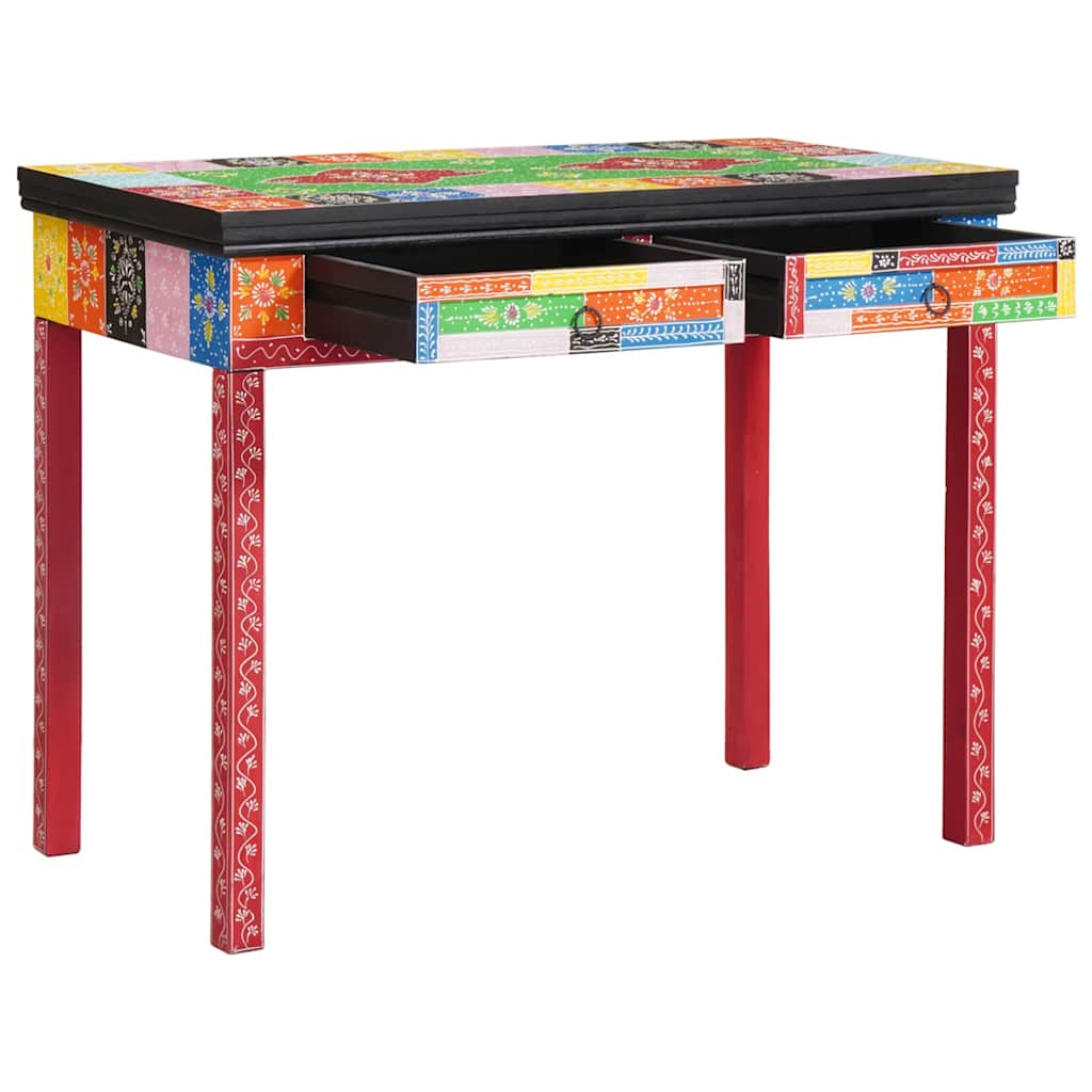 Desk with Drawer Brown 100 x 50 x 75 cm Solid Mango wood
