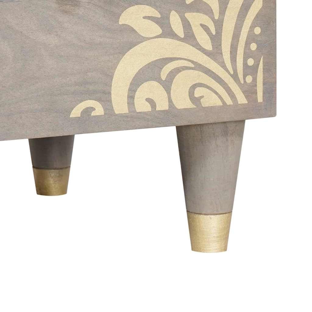 Bathroom Furniture Set with Drawer 3 pcs Grey 62 x 33 x 58 cm