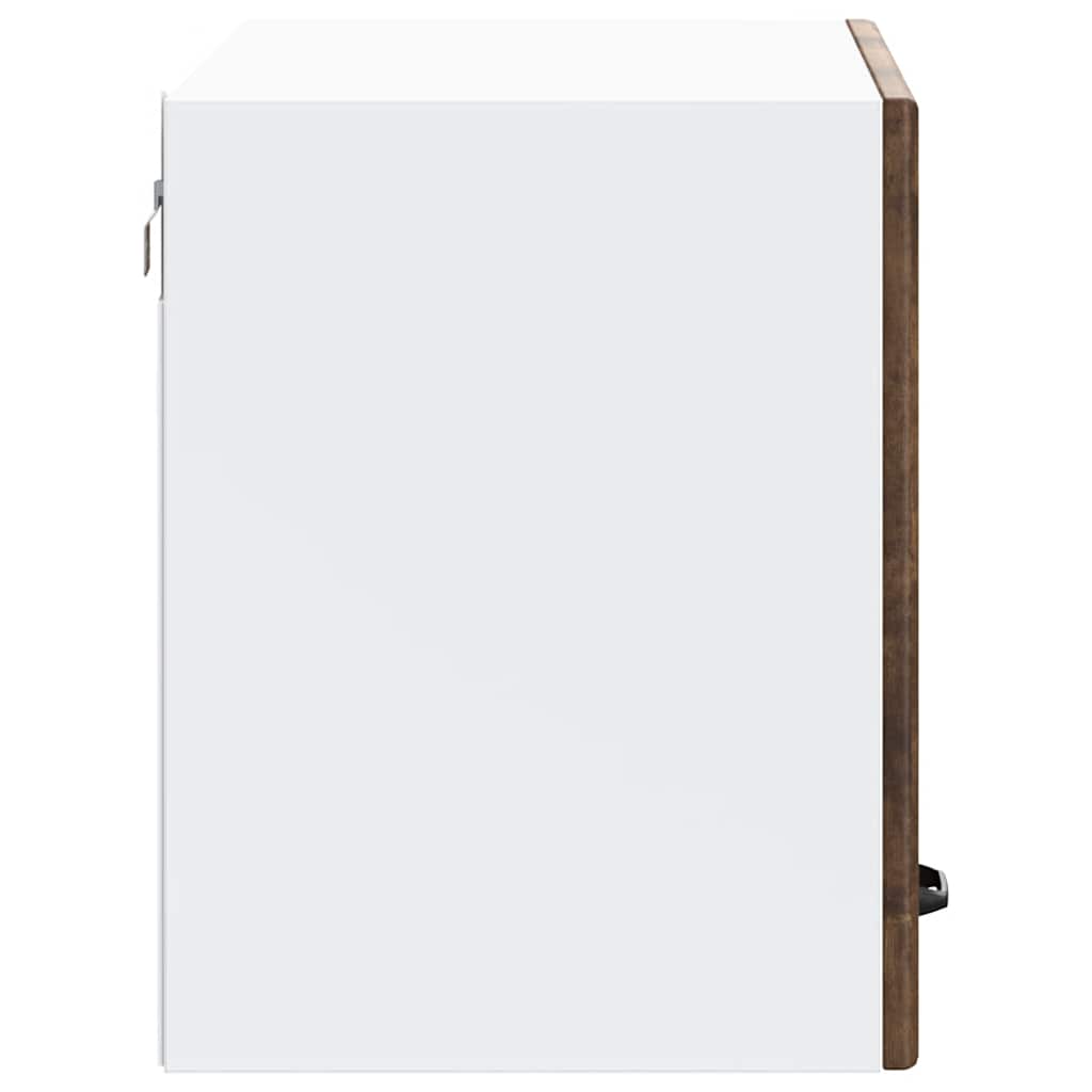Kitchen Wall Cabinet Lucca Smoked Oak Engineered Wood