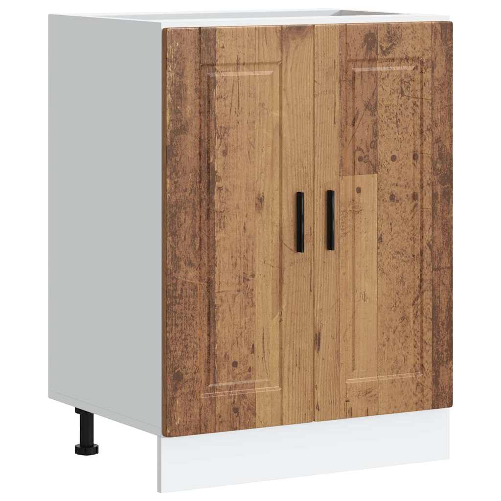 Kitchen Base Cabinet Porto Old Wood Engineered Wood