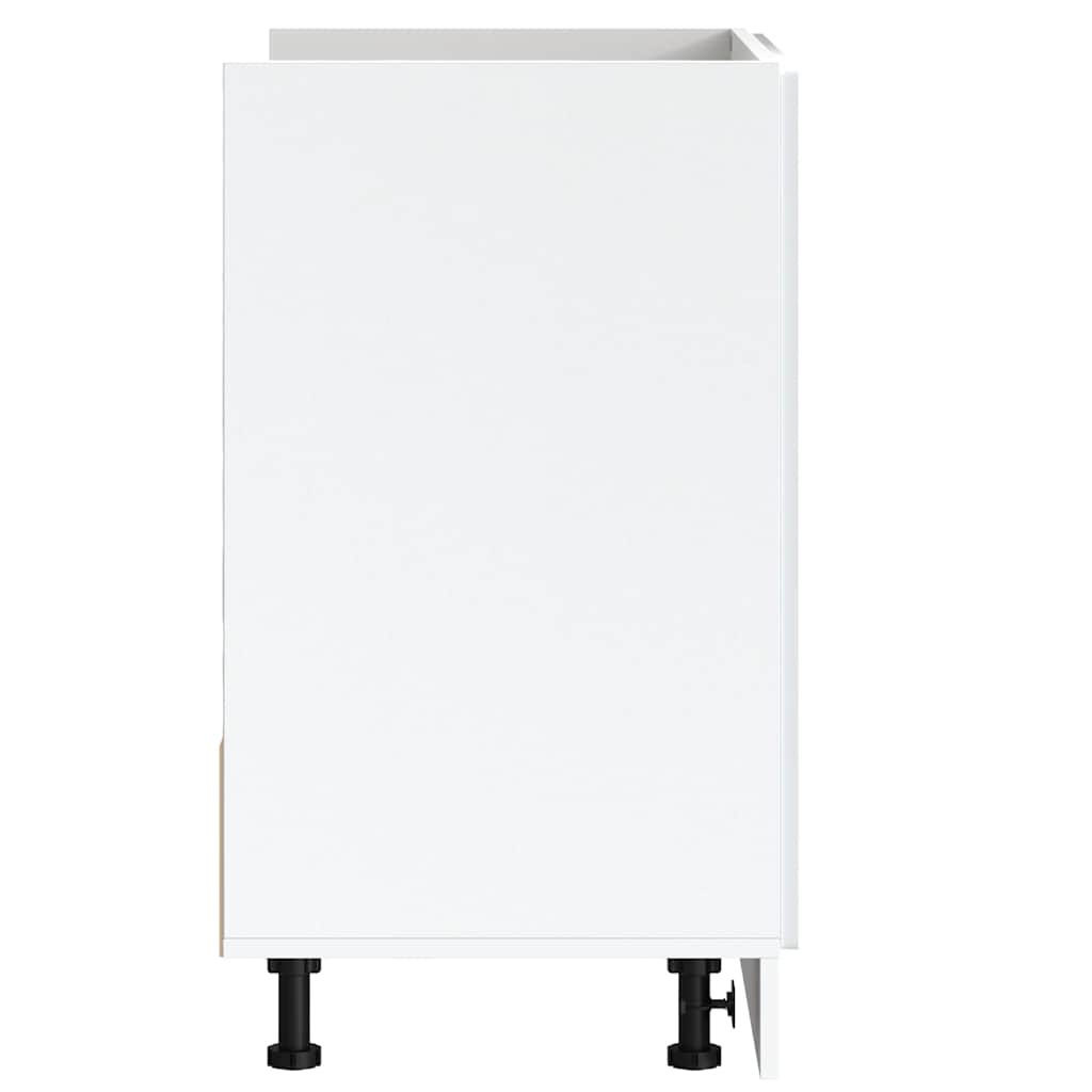 Sink Base Cabinet "Porto" White 80x46x81.5 cm Engineered Wood
