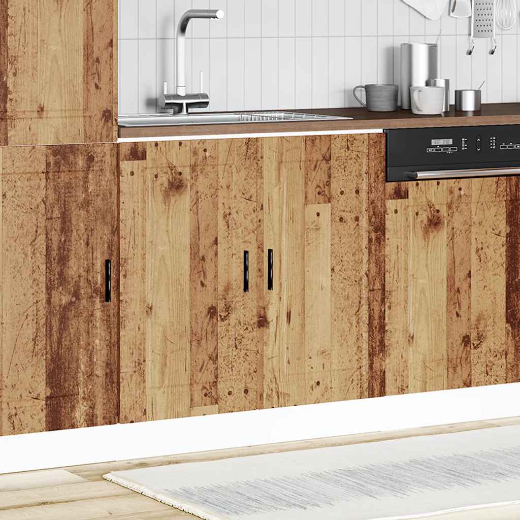 Sink Base Cabinet "Porto" Old Wood 80x46x81.5 cm Engineered Wood