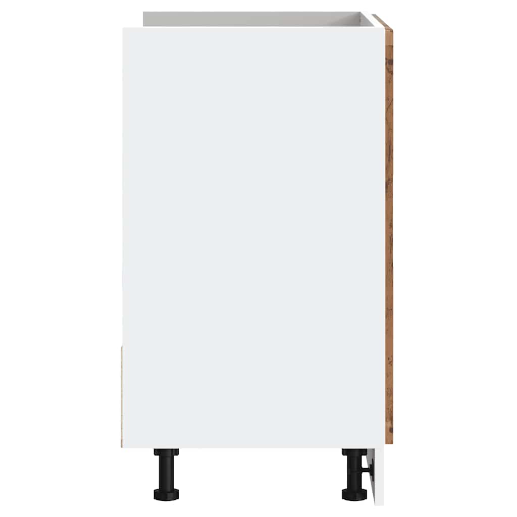 Sink Base Cabinet "Porto" Old Wood 80x46x81.5 cm Engineered Wood