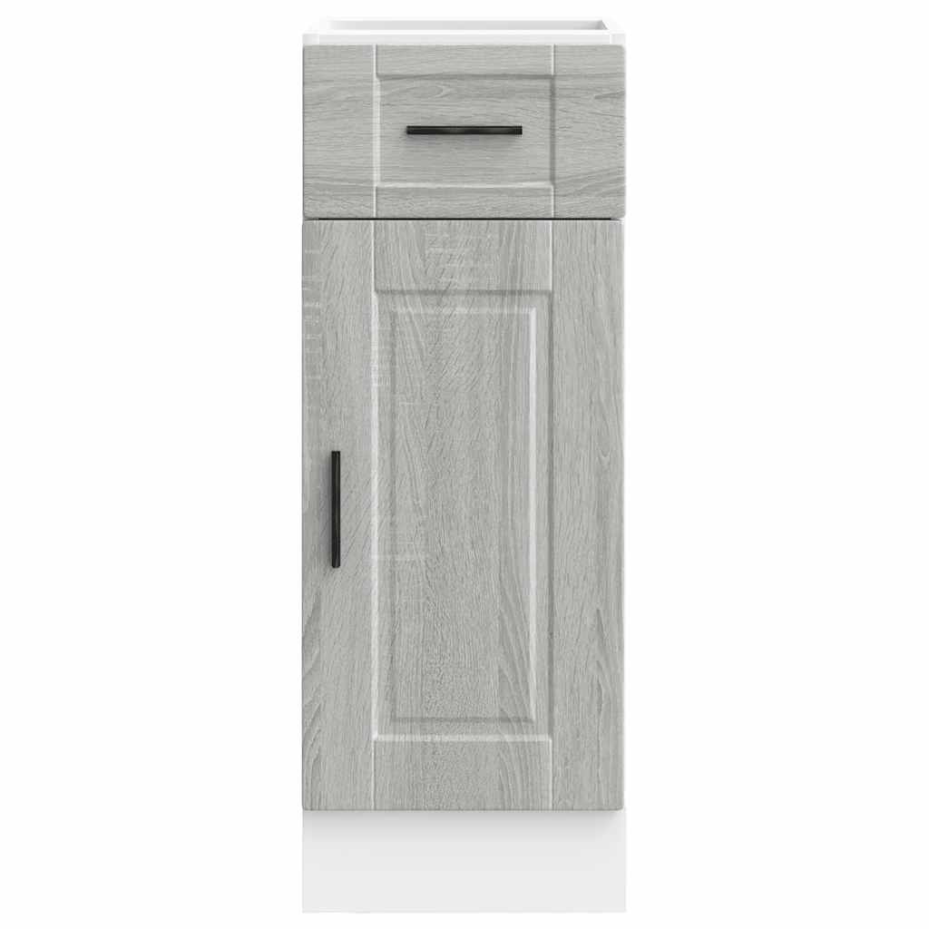 Kitchen Base Cabinet Porto Grey Sonoma Engineered Wood