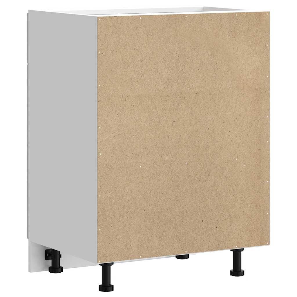 Kitchen Base Cabinet Porto Grey Sonoma Engineered Wood
