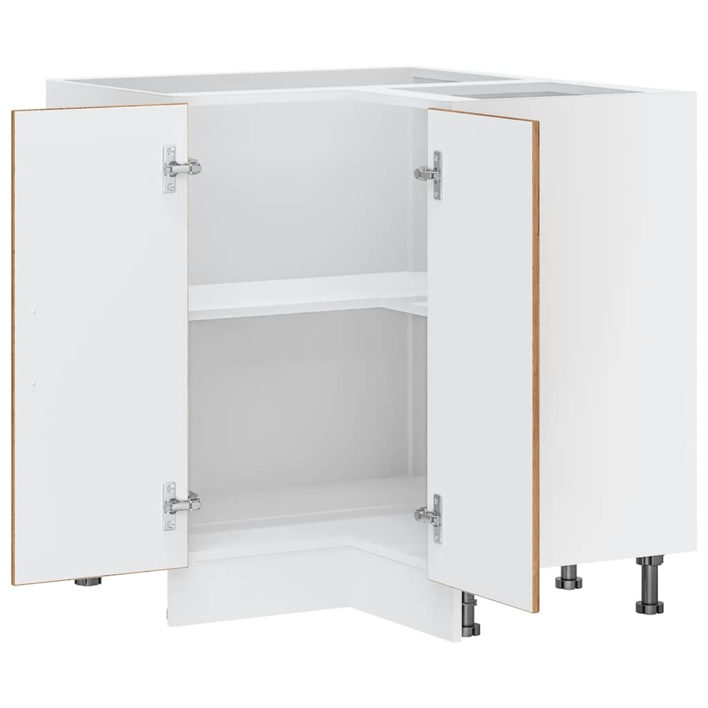 Kitchen Corner Base Cabinet Porto Old Wood Engineered Wood