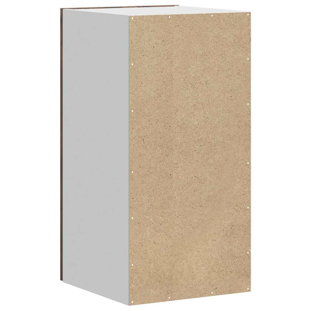 Kitchen Wall Cabinet Porto Smoked Oak Engineered Wood