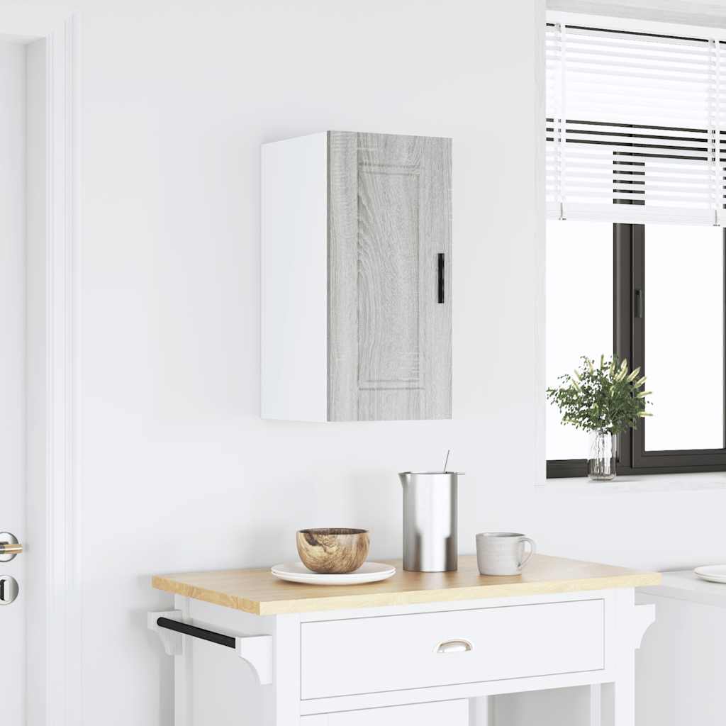 Kitchen Wall Cabinet Porto Grey Sonoma Engineered Wood