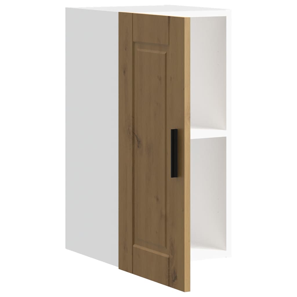 Kitchen Wall Cabinet Porto Artisan Oak Engineered Wood