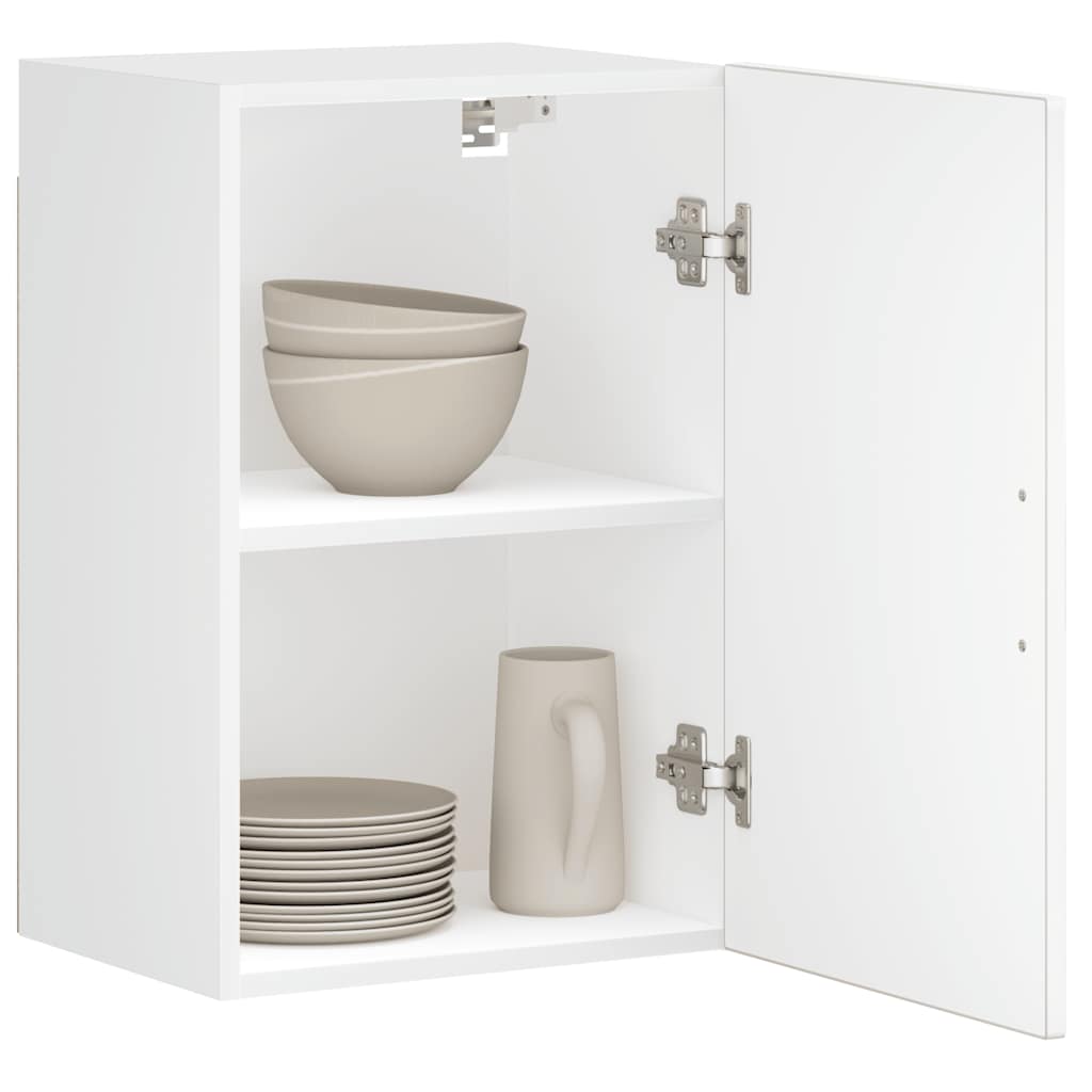 Kitchen Wall Cabinet Porto High Gloss White Engineered Wood