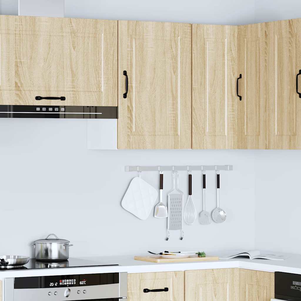 Kitchen Wall Cabinet Porto Sonoma Oak Engineered Wood