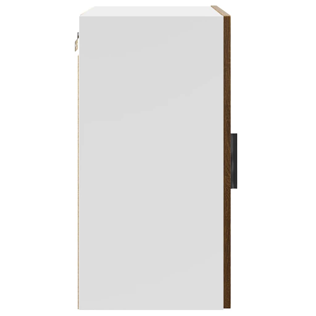 Kitchen Wall Cabinet Porto Brown Oak Engineered Wood