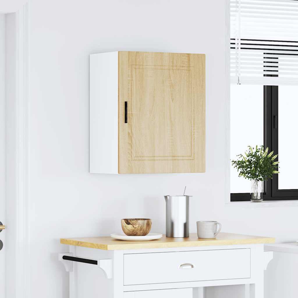 Kitchen Wall Cabinet Porto Sonoma Oak Engineered Wood