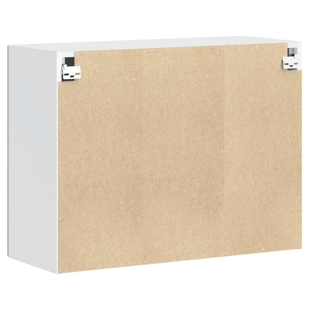 Kitchen Wall Cabinet Porto Concrete Grey Engineered Wood