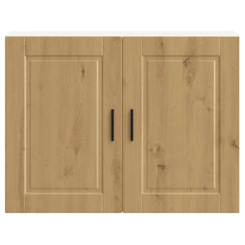 Kitchen Wall Cabinet Porto Artisan Oak Engineered Wood