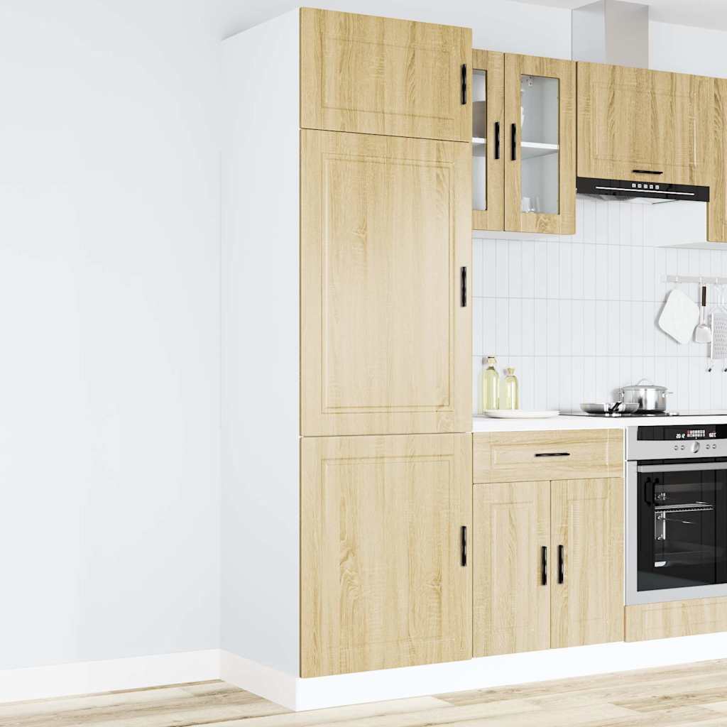 Kitchen Cupboard "Porto" Sonoma Oak Engineered Wood