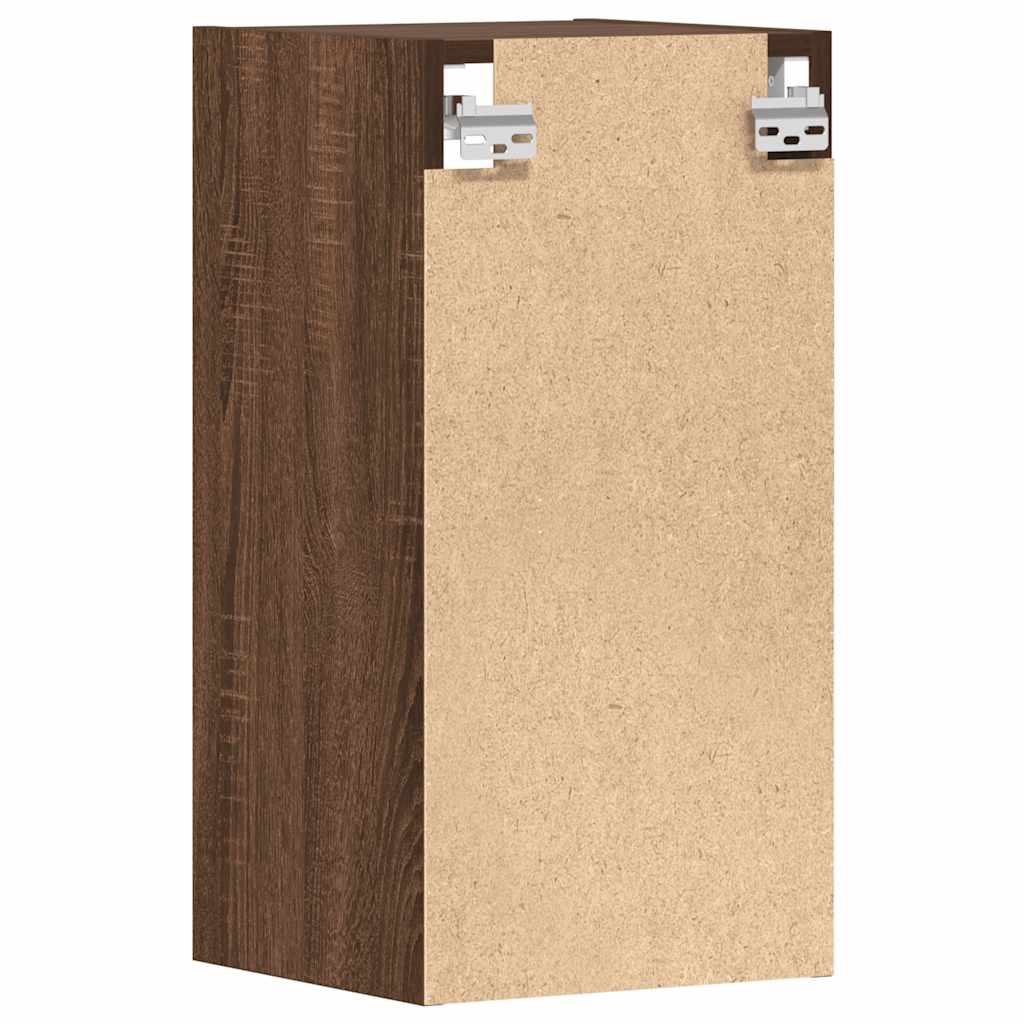 Hanging Cabinet Riga Brown Oak 30x29.5x60 cm Engineered Wood