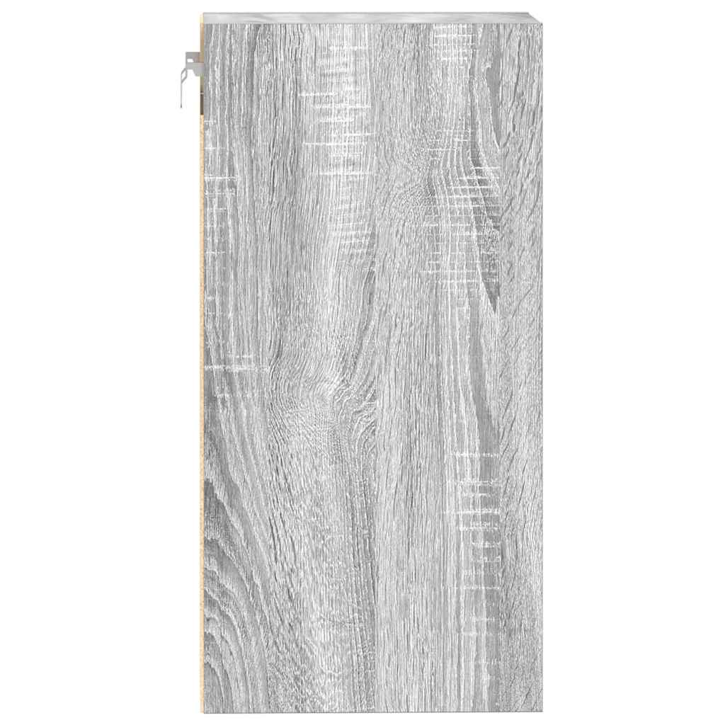 Hanging Cabinet Riga Grey Sonoma 40x29.5x60 cm Engineered Wood