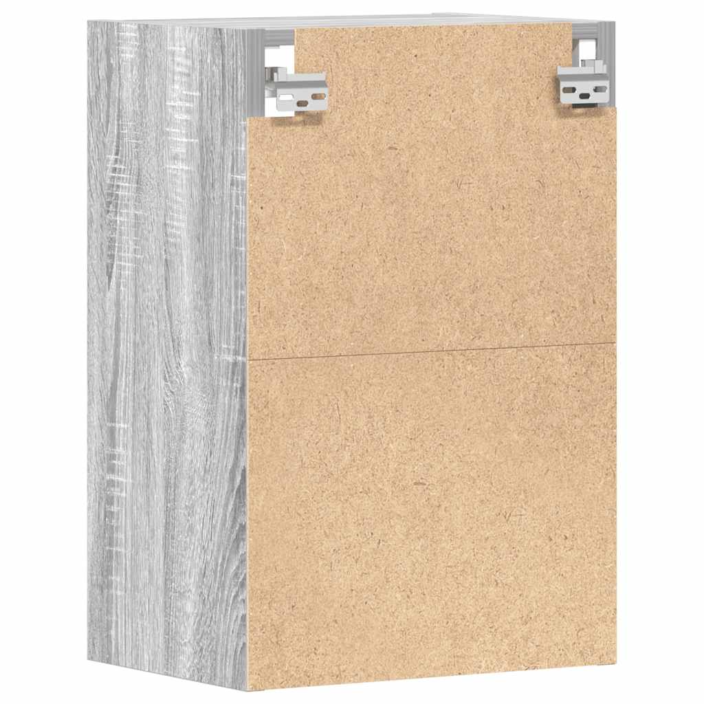Hanging Cabinet Riga Grey Sonoma 40x29.5x60 cm Engineered Wood