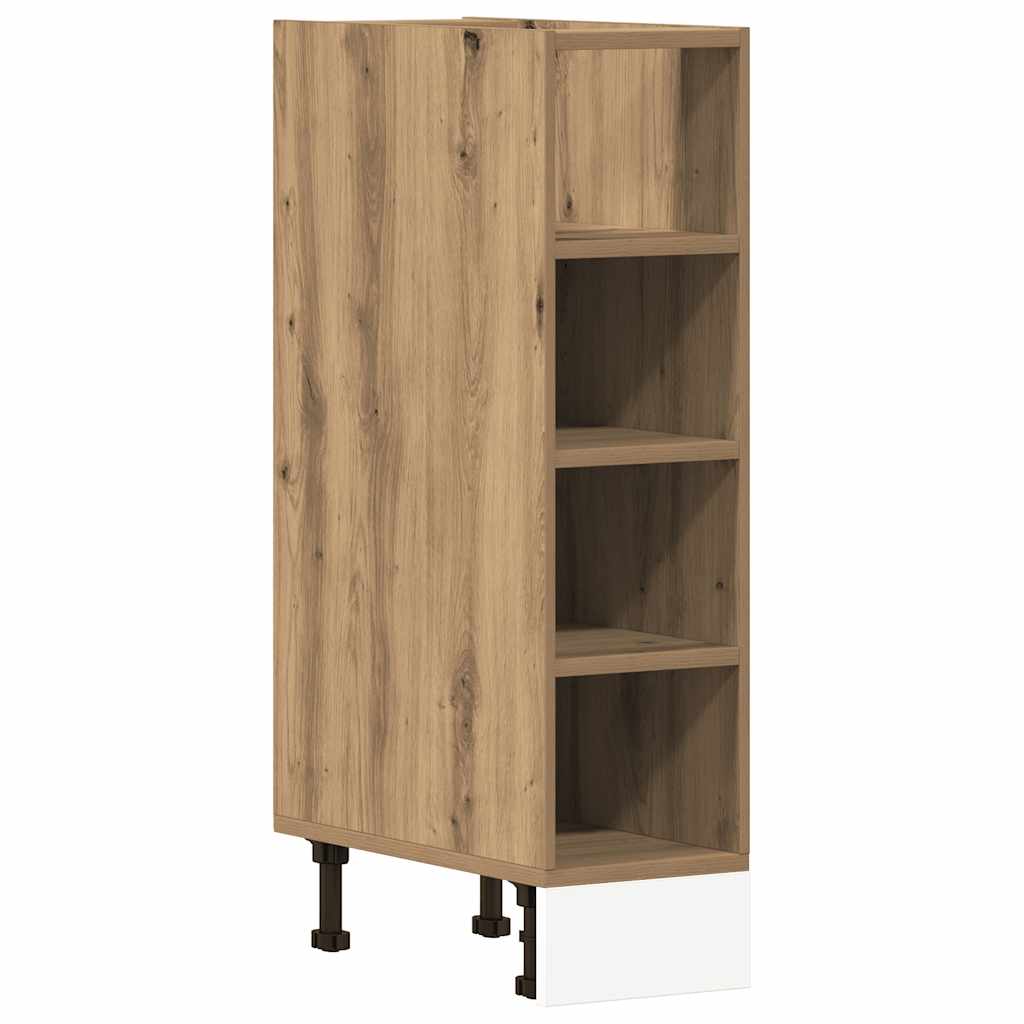 Bottom Cabinet Riga Artisan Oak 20x44.5x81.5 cm Engineered Wood