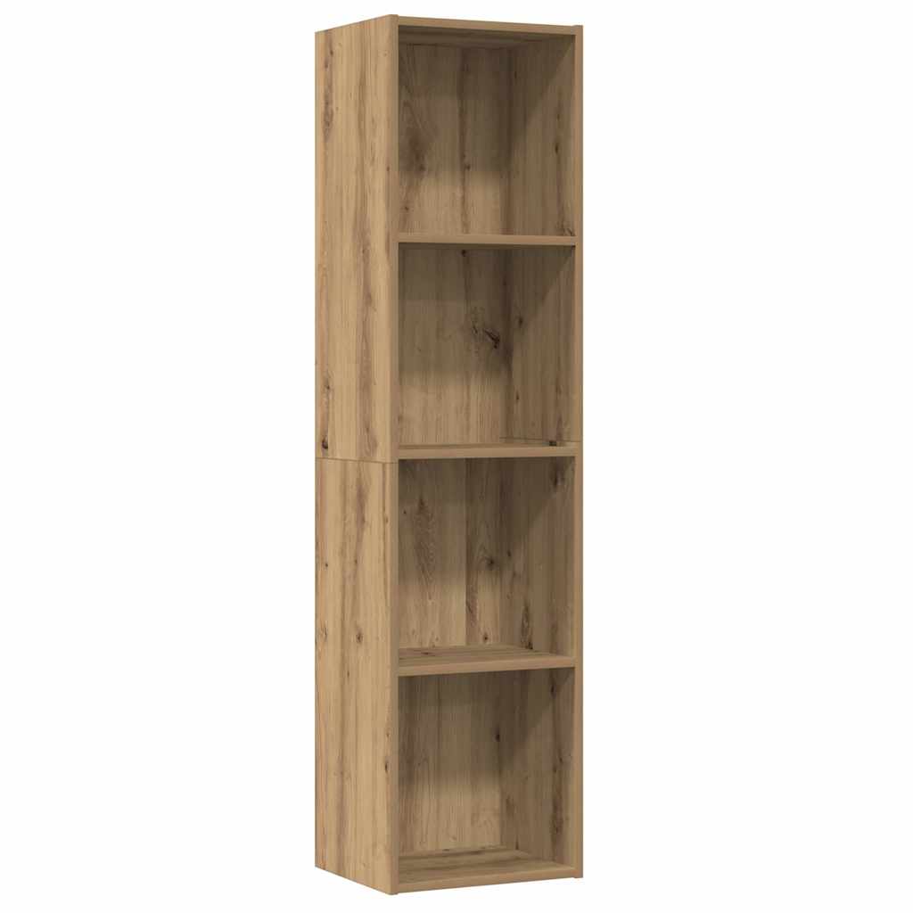 Book Cabinet/TV Cabinet Old Wood 36x30x143cm Engineered Wood