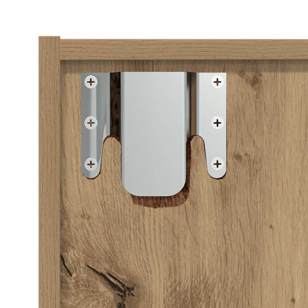 Book Cabinet/TV Cabinet Old Wood 36x30x143cm Engineered Wood