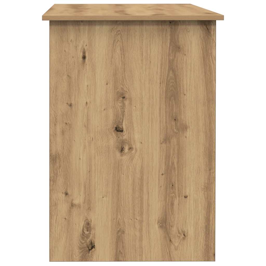 Desk Artisan Oak 100x55x75 cm Engineered Wood