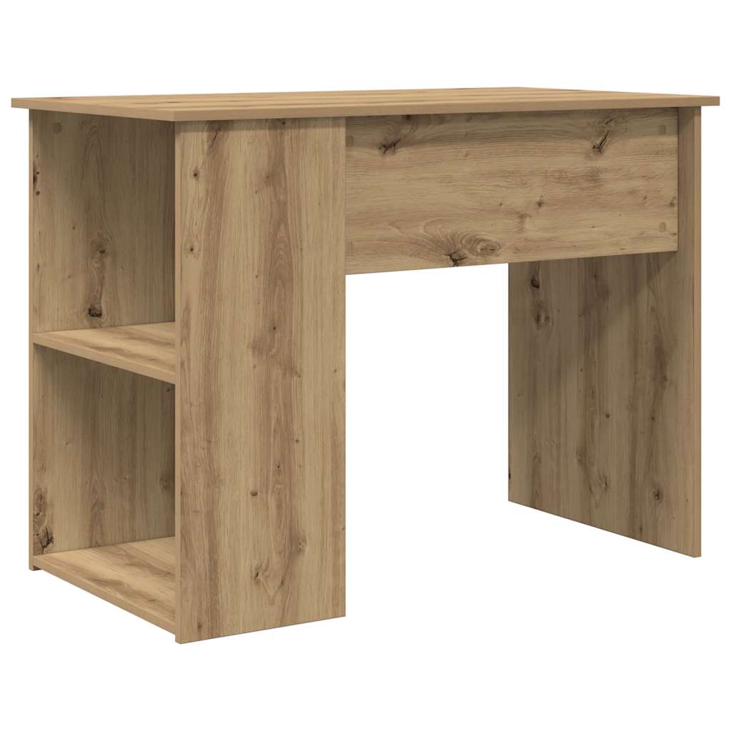 Desk Artisan Oak 100x55x75 cm Engineered Wood