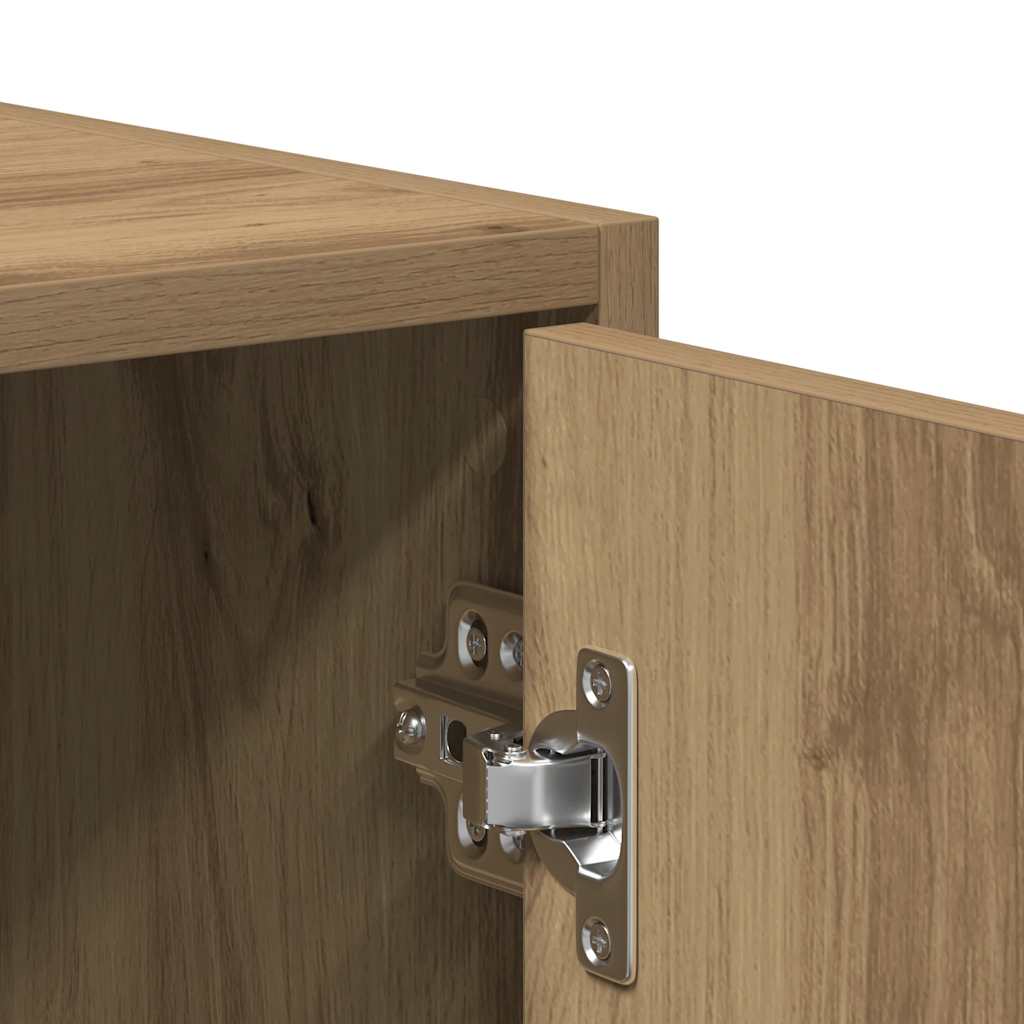 Bathroom Cabinet Artisan Oak 30x30x183.5 cm Engineered Wood