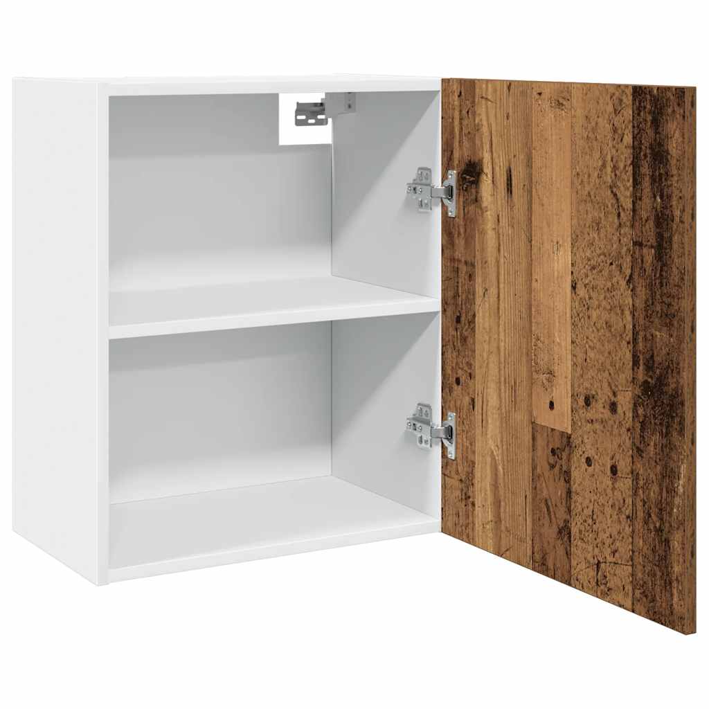 Hanging Cabinet Lyons 2 pcs Old Wood 50x31x60 cm Engineered Wood