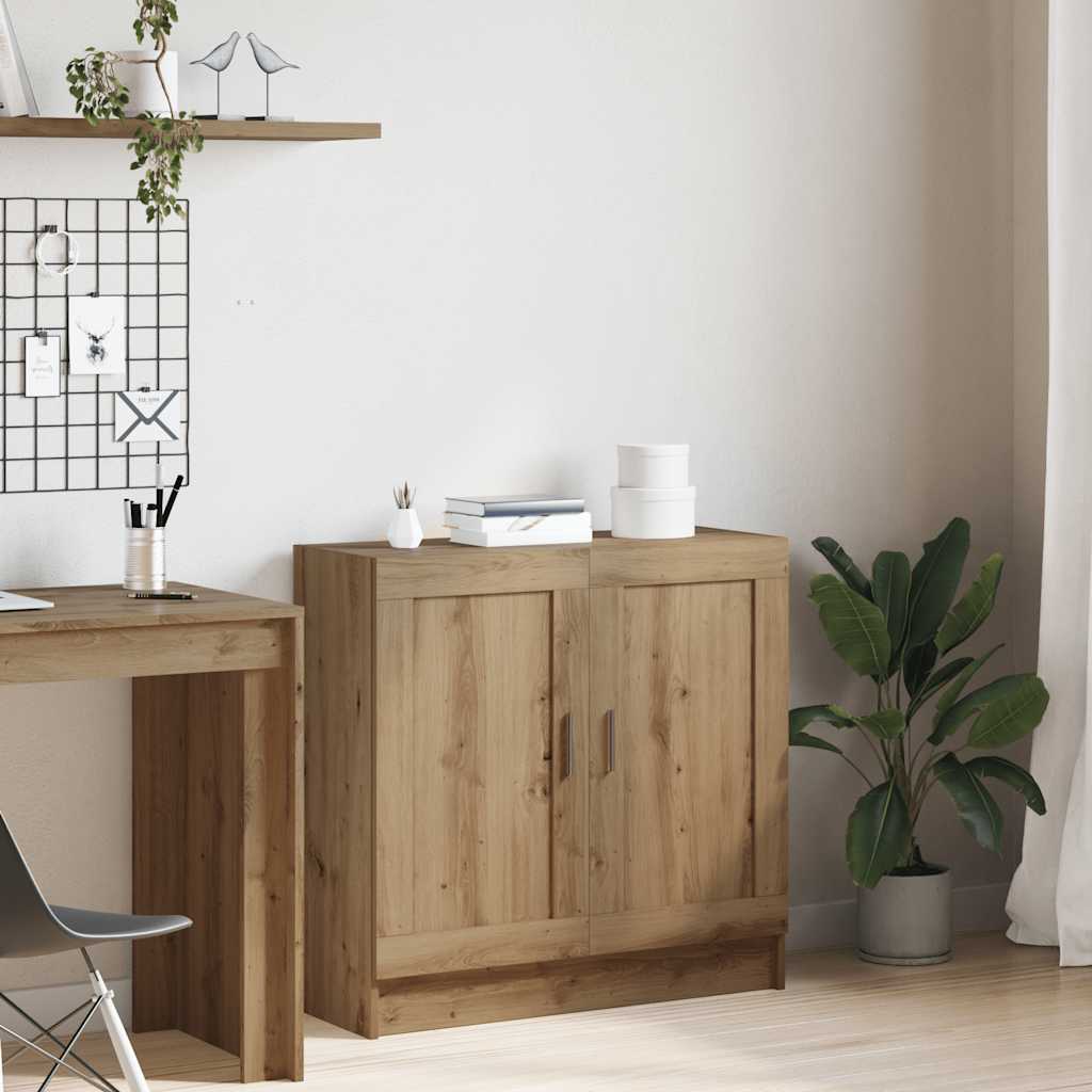 Book Cabinet Artisan Oak 82.5x30.5x80 cm Engineered Wood