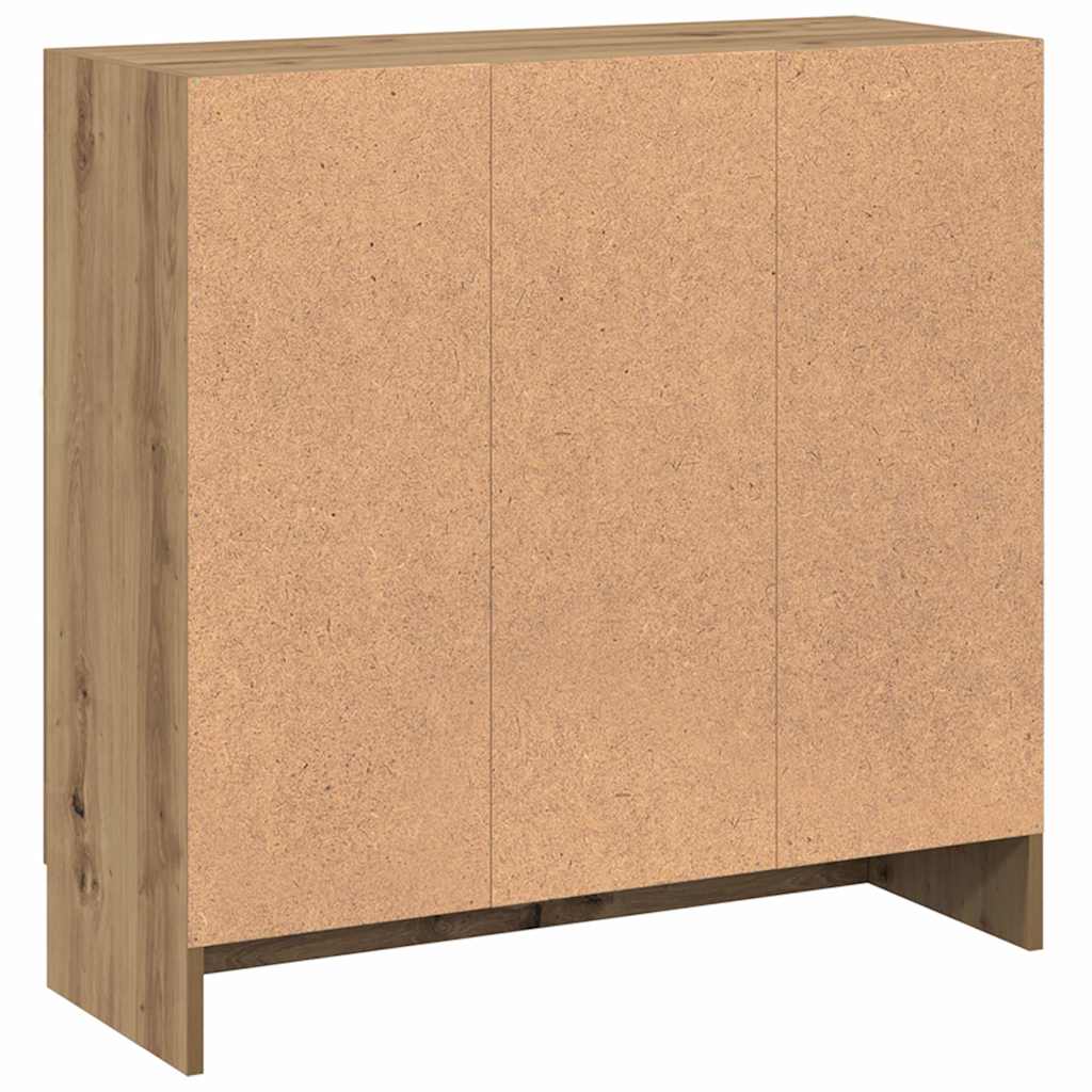 Book Cabinet Artisan Oak 82.5x30.5x80 cm Engineered Wood