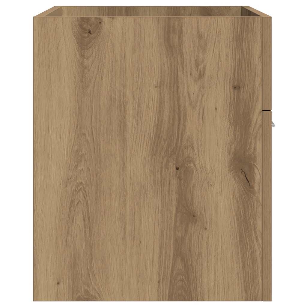 Bathroom Sink Cabinet Artisan Oak 90x38.5x46 cm Engineered Wood