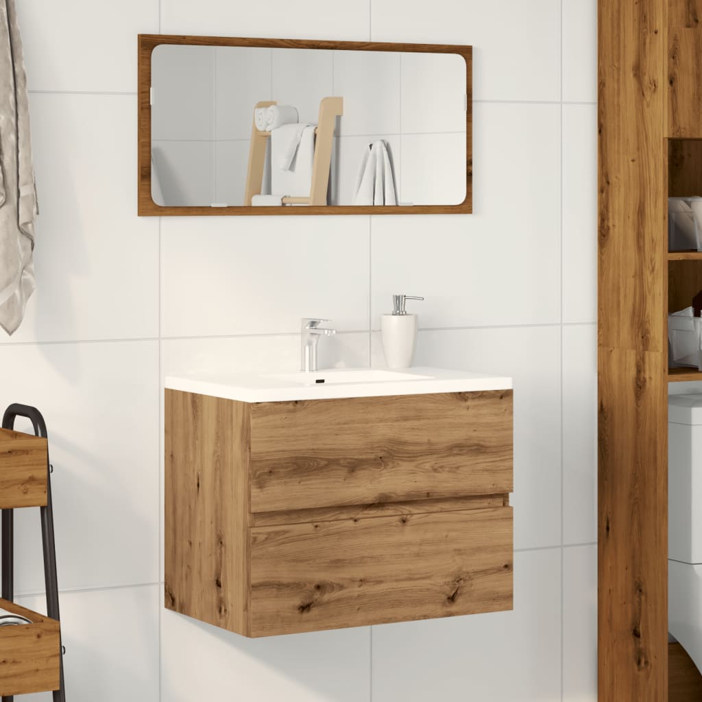 Bathroom Cabinet Artisan Oak 60x38.5x45 cm Engineered Wood