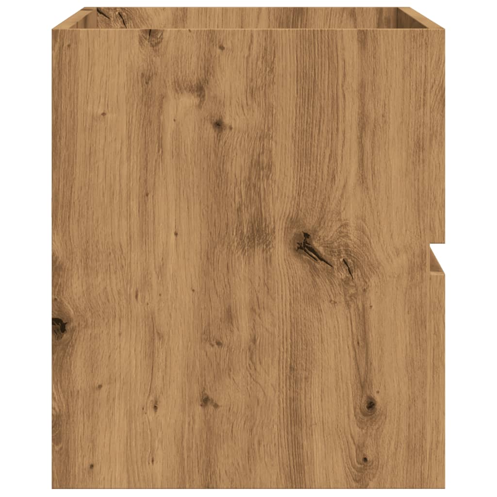 Sink Cabinet Artisian Oak 90x38.5x45 cm Engineered Wood