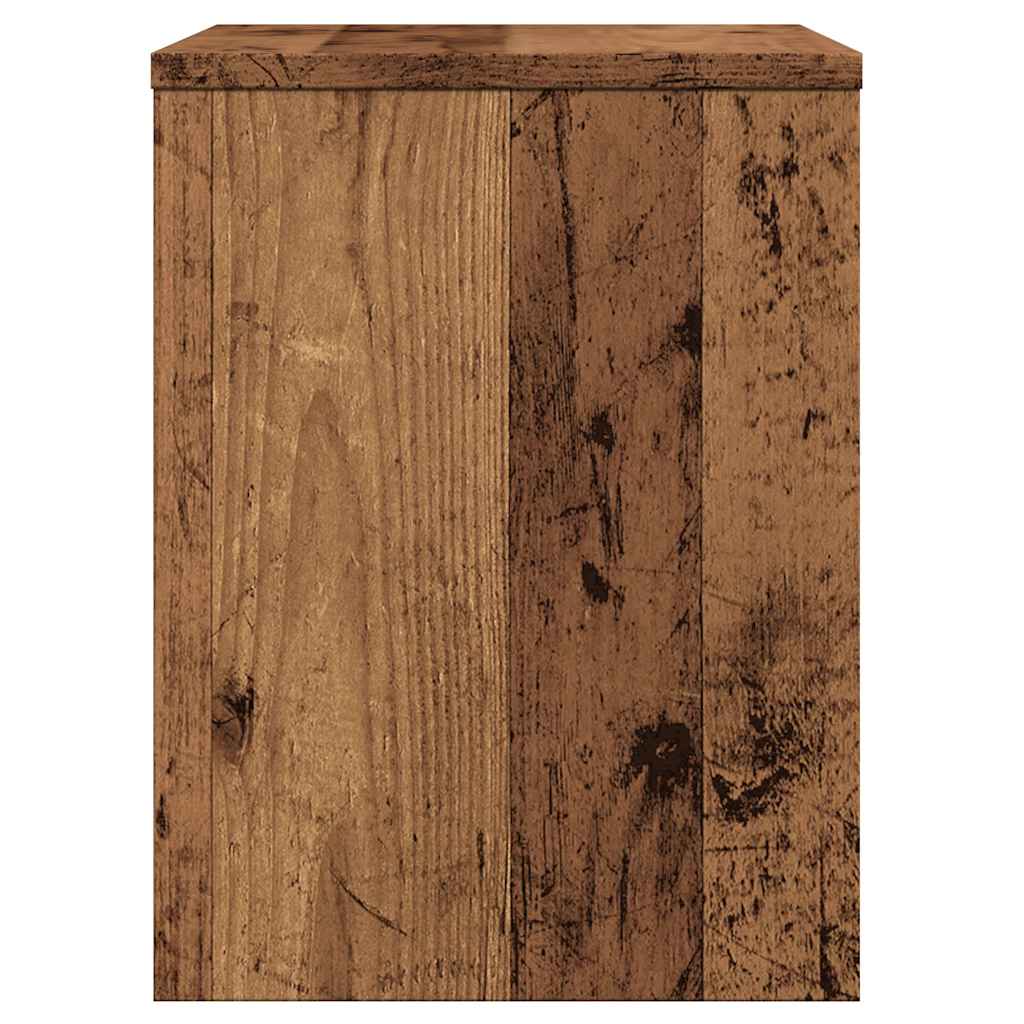 Bedside Cabinets 2 pcs Old Wood 40x30x40 cm Engineered Wood