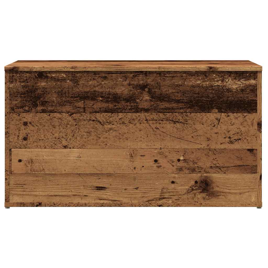 Storage Chest Old Wood 84x42x46 cm Engineered Wood