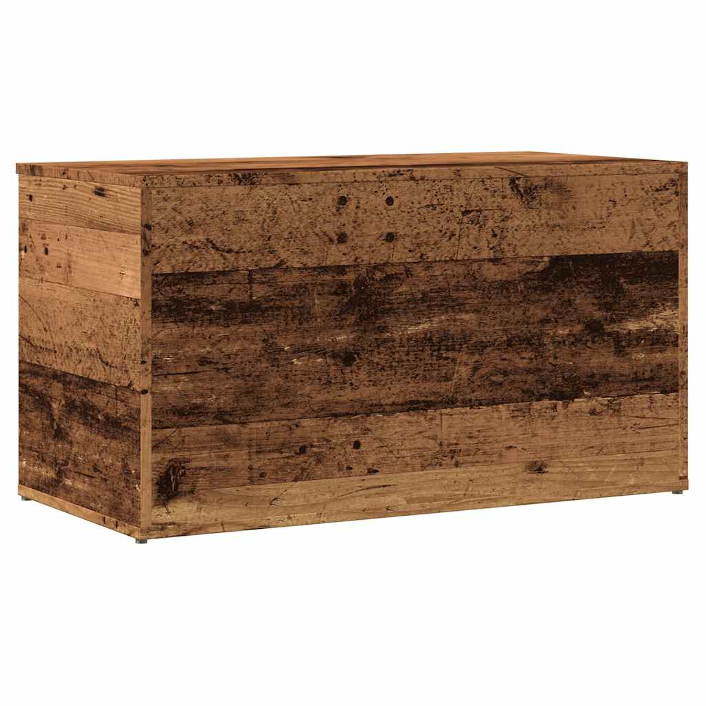 Storage Chest Old Wood 84x42x46 cm Engineered Wood