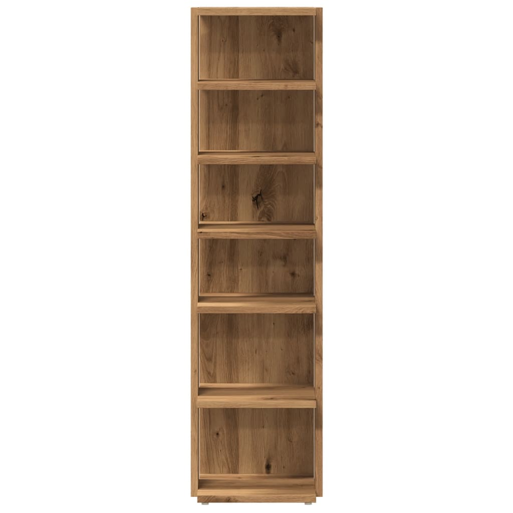Shoe Cabinets 2 pcs Artisan Oak 28x27x102 cm Engineered Wood