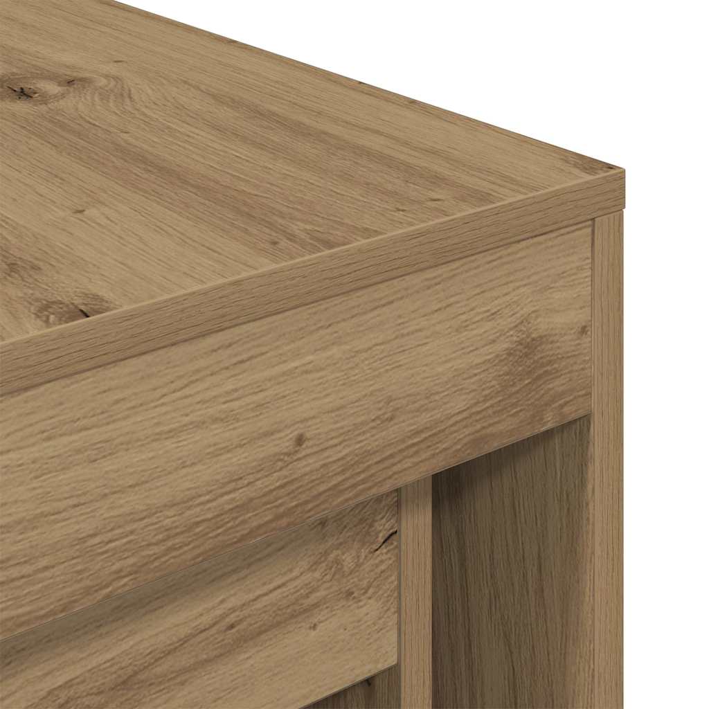 Nesting Tables 3 pcs Artisan Oak Engineered Wood