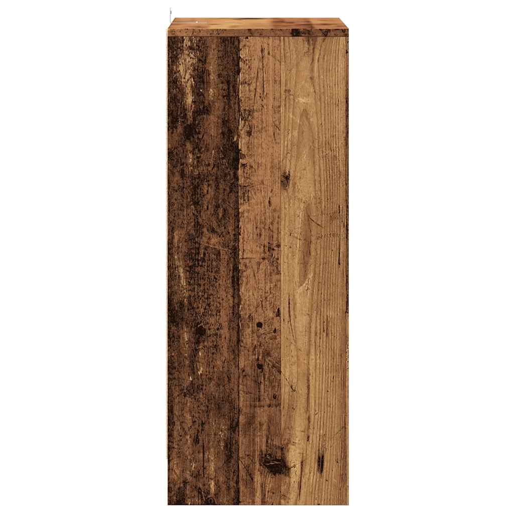 Shoe Cabinet Old Wood 60x35x92 cm Engineered Wood