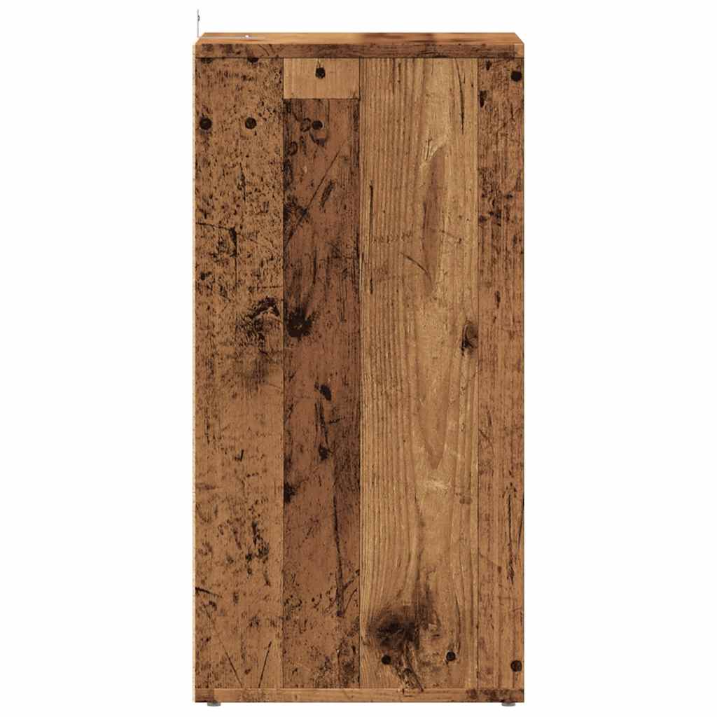 Shoe Cabinet Old Wood 32x35x70 cm Engineered Wood