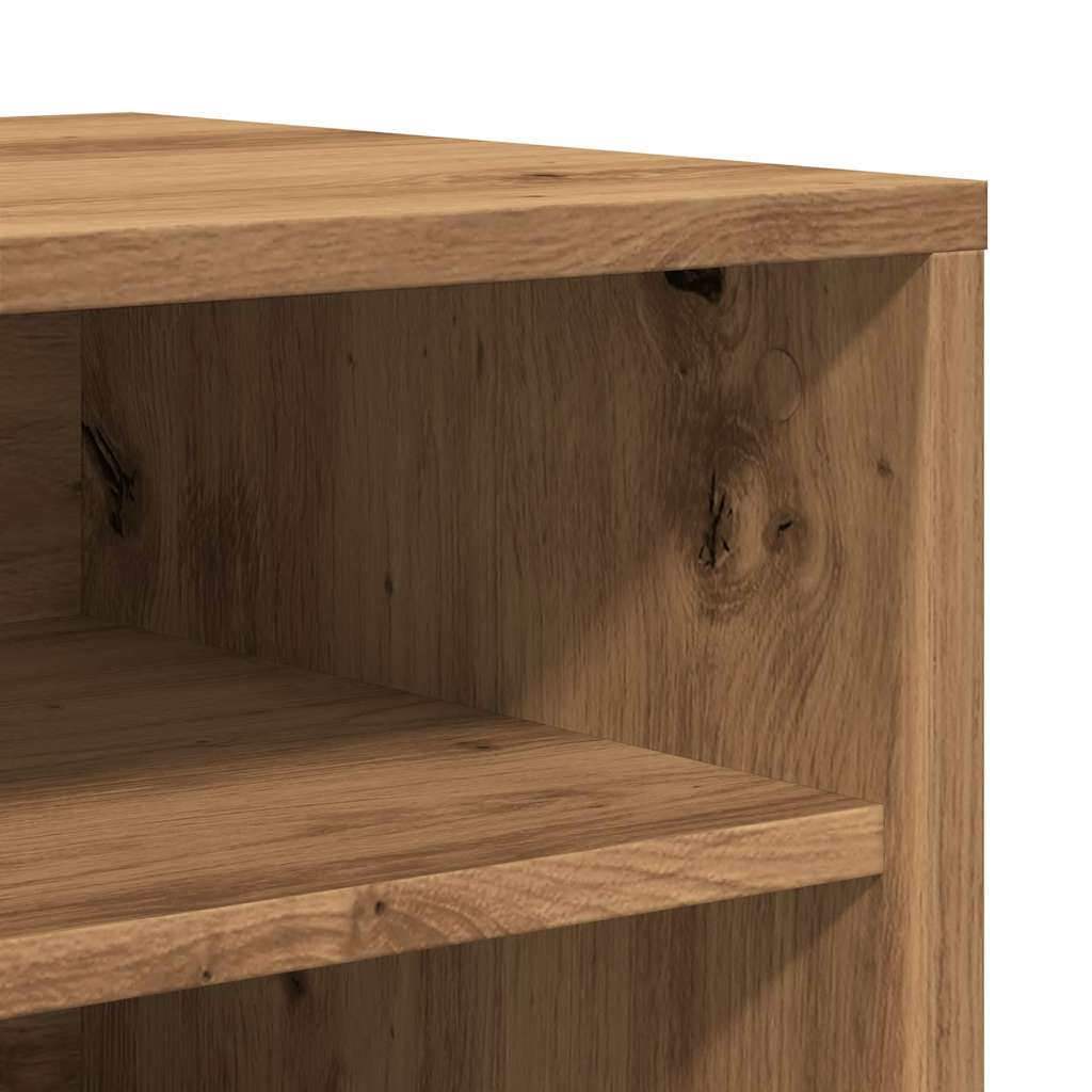 Shoe Cabinets 2 pcs Artisan Oak 32x35x70 cm Engineered Wood